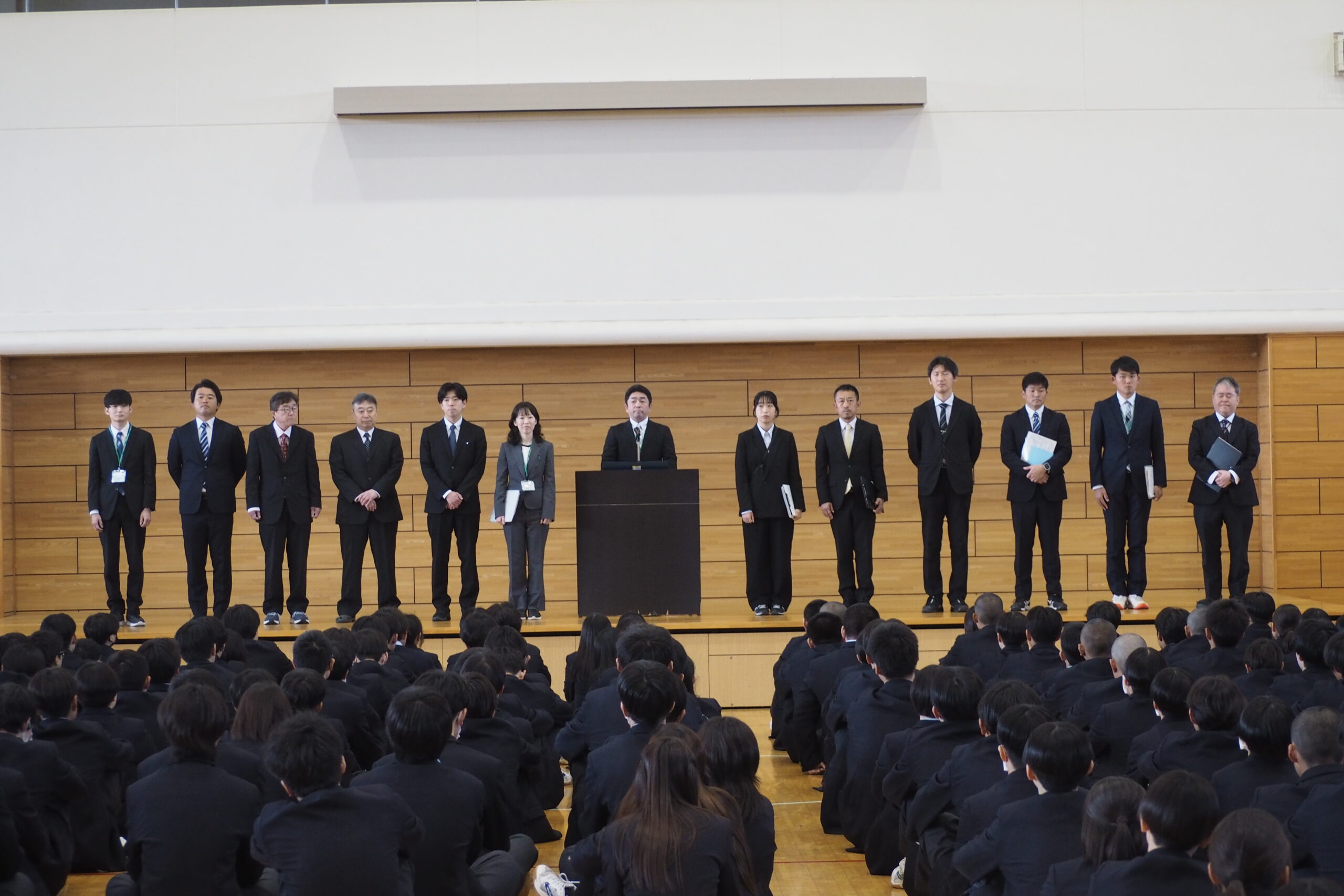 着任式・第一学期始業式