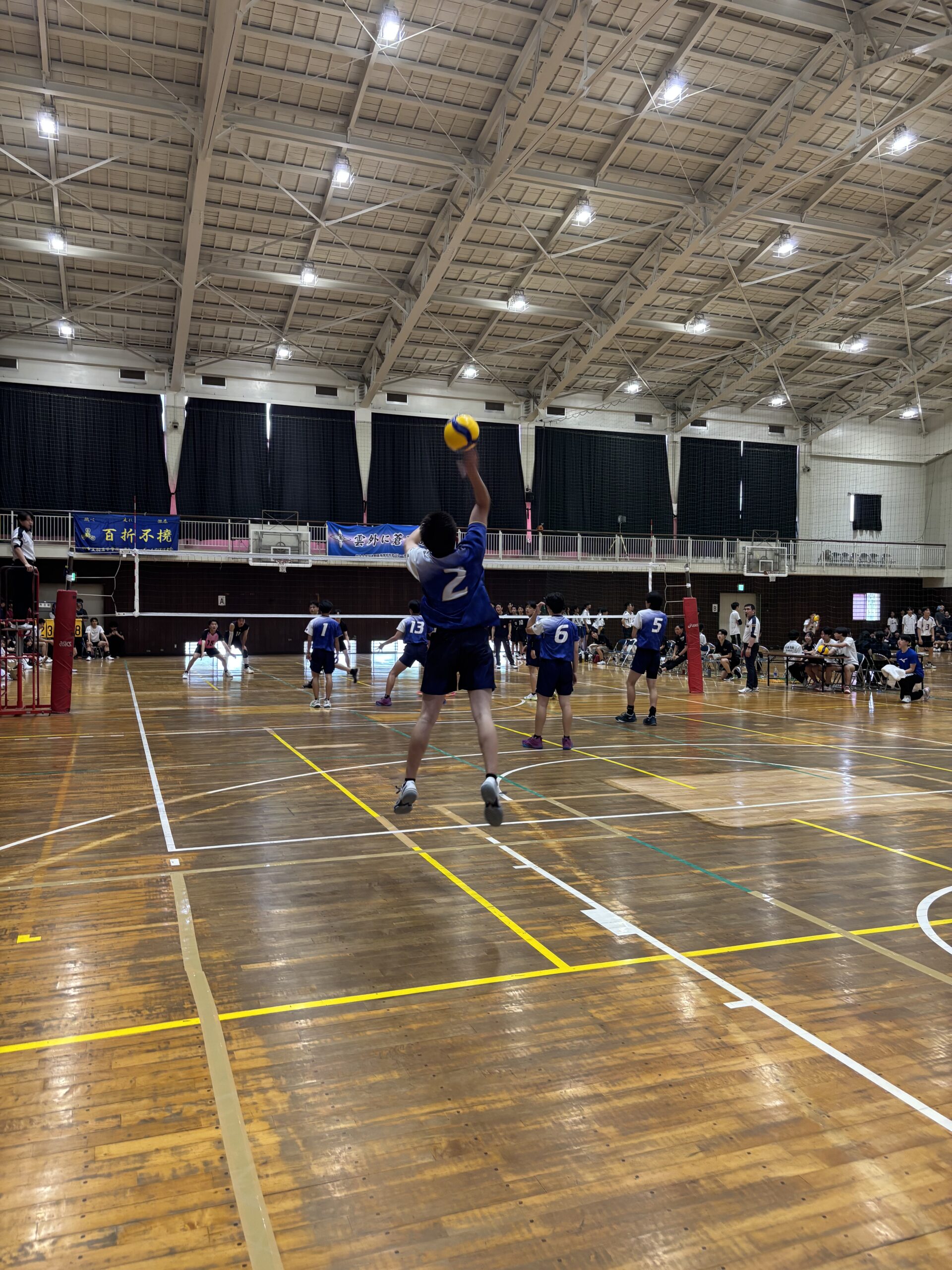 男子バレー部　総合体育大会