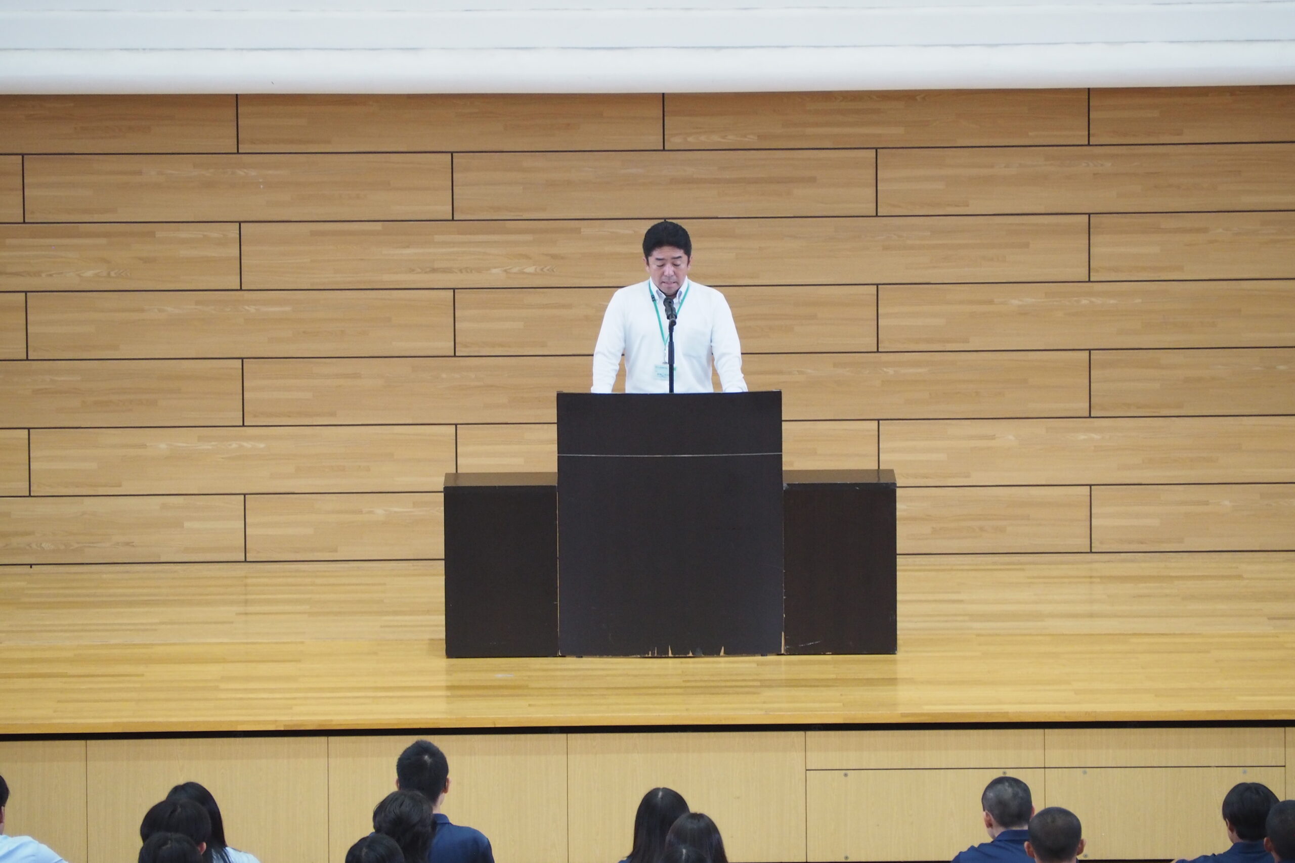 令和８年度 第２学期始業式・着任式