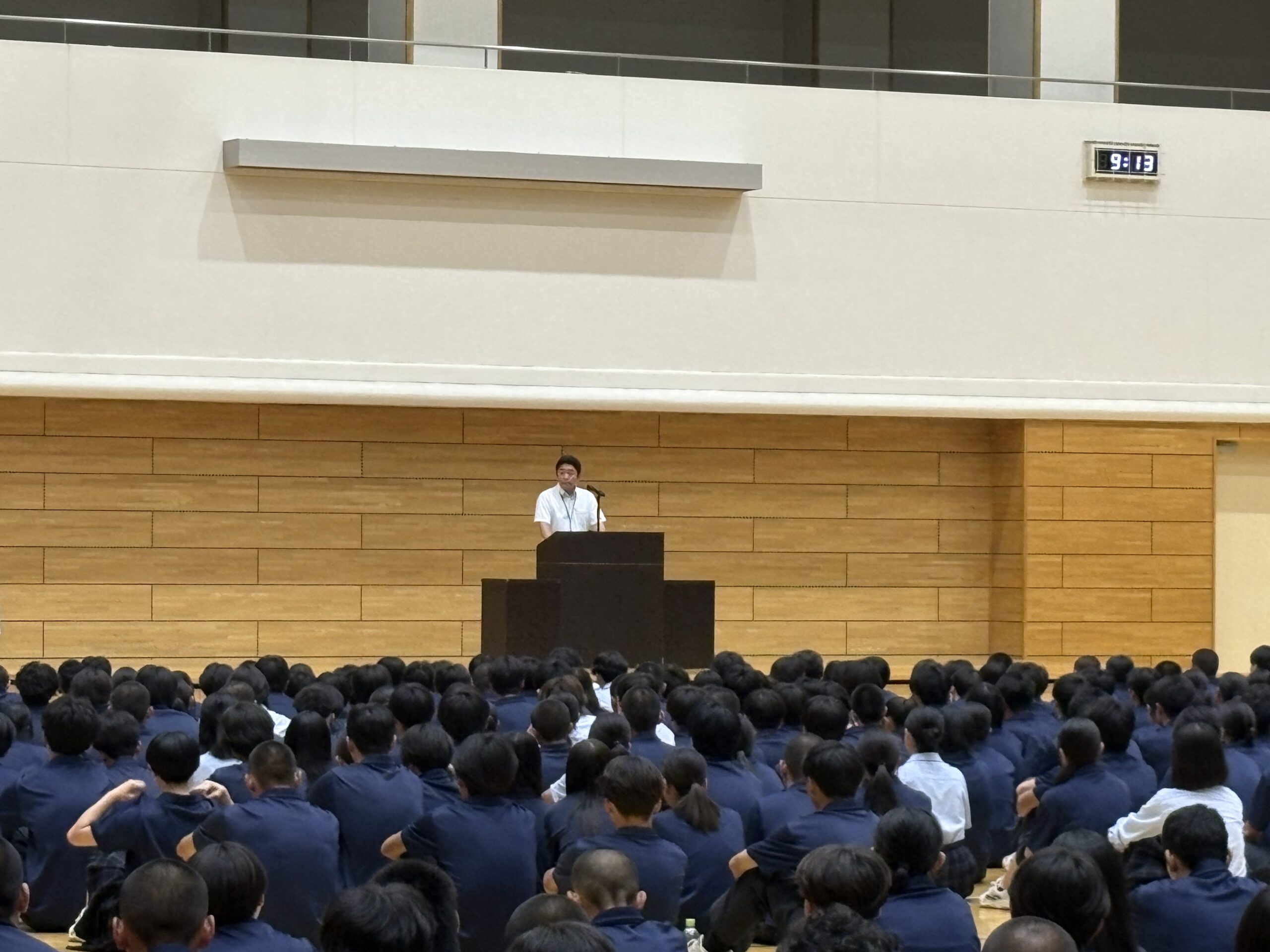 離退任式・終業式